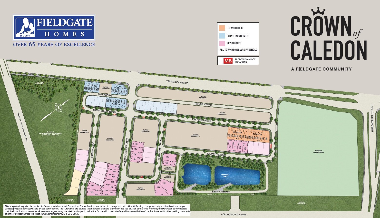 Site Plan - Crown Of Caledon